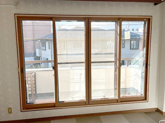断熱リフォーム 日差しと騒音をカットする快適内窓